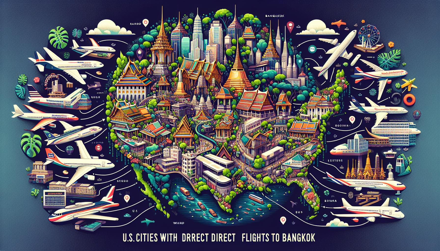 Direct Flights to Bangkok from US Cities: Comprehensive Guide!